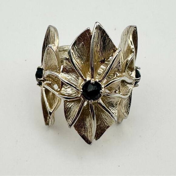 Kendra Scott Ryder Ring Size 6.5 6 1/2 Oversized Chunky Flower Boho Bohemian - Picture 5 of 12